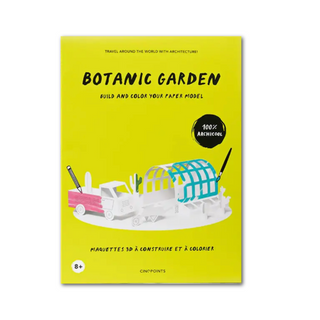 Botanical Garden Paper Model Kit