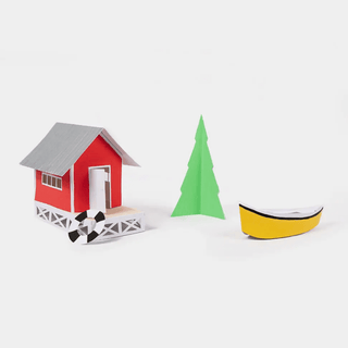 Fjord Paper Model Kit Cinqpoints on Design Life Kids