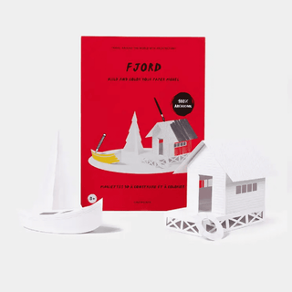 Fjord Paper Model Kit Cinqpoints on Design Life Kids