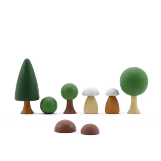Clicques Toys Magnetic Wooden Summer Garden Trees on Design Life Kids