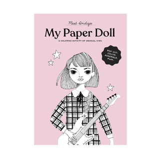 Of Unusual Kind-Coloring Paper Doll Kit on Design Life Kids