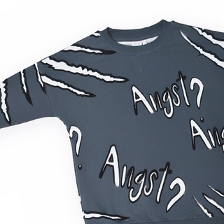 LITTLE MAN HAPPY-Angst Loose Sweater on Design Life Kids