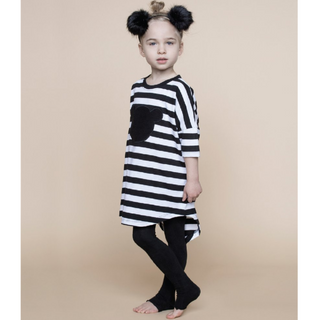 HUXBABY-Shadow Bear Smock Dress on Design Life Kids