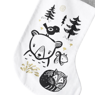 Wee Gallery-Bear and Friends Stocking on Design Life Kids