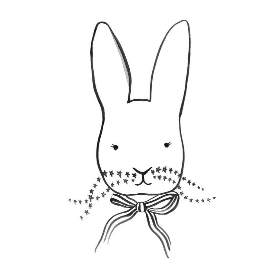 Dapper Bunny Print – Design Life Kids