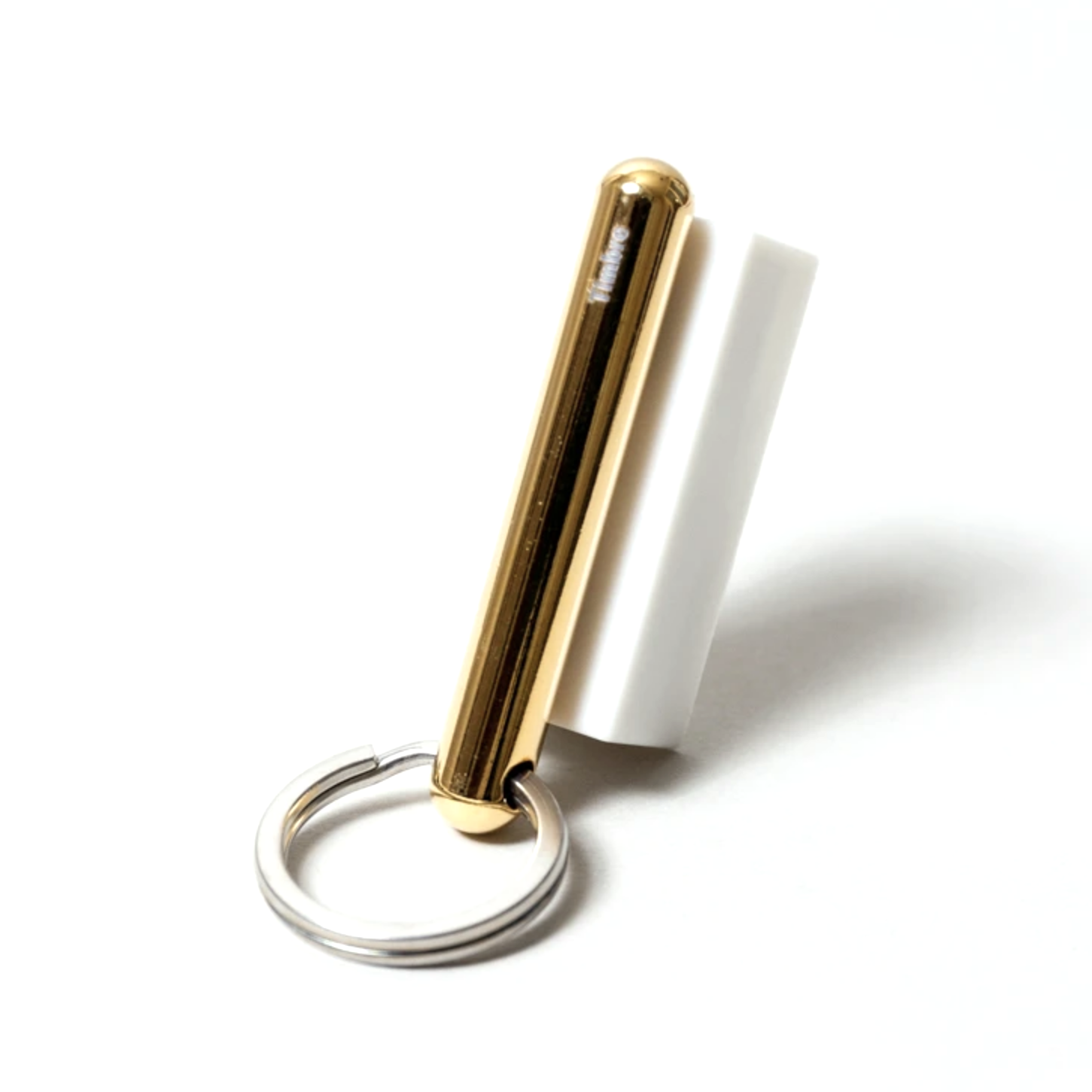Timbre MARUBO Gold Key Ring & Holder