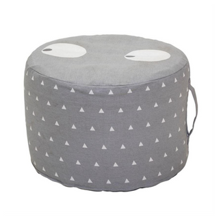 Bloomingville-Eyes & Triangles Pouf on Design Life Kids