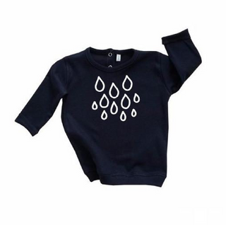 Organic Zoo-Raindrops Sweatshirt on Design Life Kids