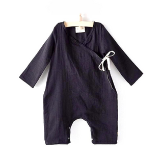 Bacabuche-Long Sleeve Kimono Romper on Design Life Kids