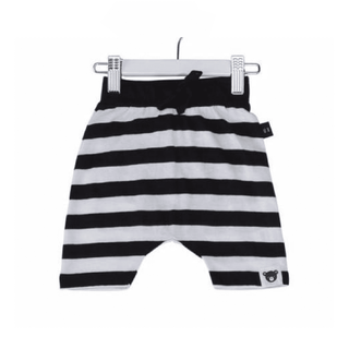 Huxbaby-Stripe Drop Crotch Shorts on Design Life Kids