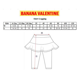Banana Valentine-You're Amazing Skirt Leggings on Design Life Kids