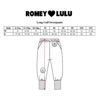 Romey Loves Lulu-Ramen Sweatpants on Design Life Kids