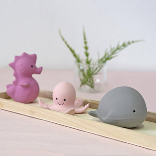 Tikiri Toys-Whale Bath Toy Rattle on Design Life Kids
