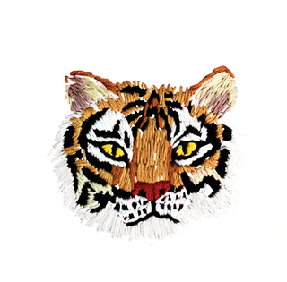 TATTLY-Stitched Tiger Tattoo on Design Life Kids