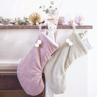 Fabelab-Dreamy Stocking with Gold Dots on Design Life Kids