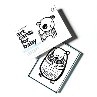 WEE GALLERY-Art Cards for Baby - Pets on Design Life Kids