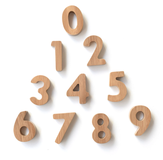 WEE GALLERY-Bamboo Numbers on Design Life Kids