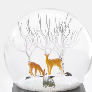 Deer in the Woods Snow Globe
