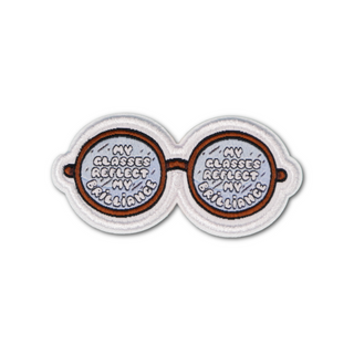 Pachee Glasses Iron On Patch on  DLK