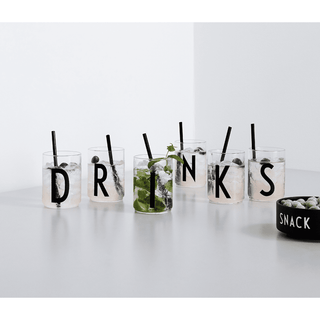 DESIGN LETTERS-Clear Personal Drinking Glass on Design Life Kids