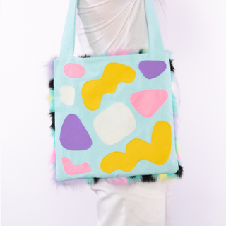 Dodo Studio-Aqua Tote Bag on Design Life Kids