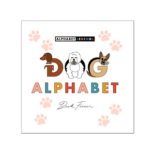 Alphabet Legends-Dog Alphabet Book on Design Life Kids