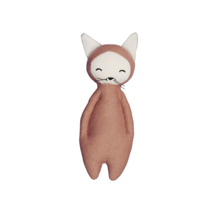 Fabelab Organic Fox Rattle Doll