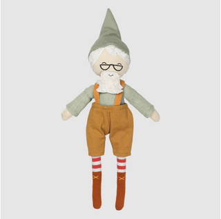 Fabelab Organic Grandpa Christmas Elf Doll on DLK