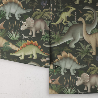 Prehistorica Wallpaper Collection Fleur Harris on Design Life Kids