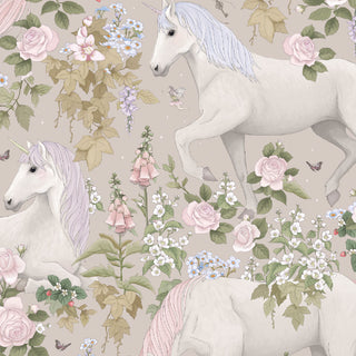 Fleur Harris Field of Dreams Unicorn Wallpaper Collection