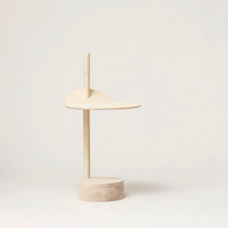 Form and Refine Wooden Stilk Side Table on DLK