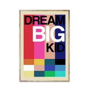 Frances Collett Dream Big Kid Art Prints on Design Life Kids