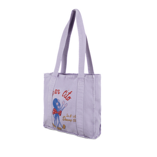 Kawaii Hello Kitty Canvas Lunch Bag Handbag Stitch Korean Styel Fresh  Student Lunch Box Bags Mummy Bag Accessories For Girls