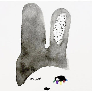 Lapin & Me-Rainbow Bunny Ears Dinner Set on Design Life Kids