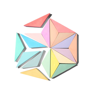 Fredericks & Mae-Geometric Full Spectrum Chalk Set on Design Life Kids