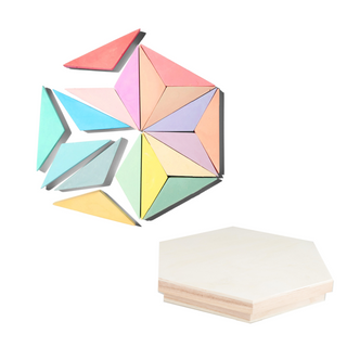 Fredericks & Mae-Geometric Full Spectrum Chalk Set on Design Life Kids