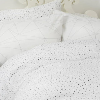 Ooh Noo-Geometric Web Linen Pillowcase on Design Life Kids