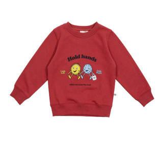 Goldie + Ace Maxx Holding Hands Sweatshirt for kids on DLK
