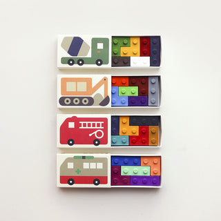 Goober-Pocket Crayon Blocks - Cars on Design Life Kids