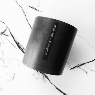 Sable Candle Co-Green Tea & Lemongrass Cement Candle on Design Life Kids