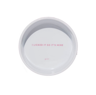 Gummi-I Licked It Pet Ceramic Bowl on Design Life Kids