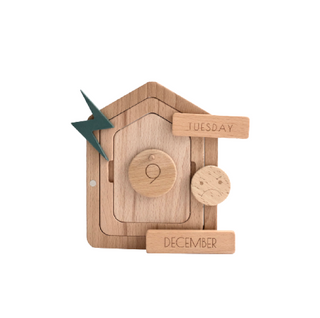 Handmade Wooden Calendar on Design Life Kids