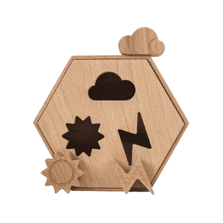 Handmade Wooden Sorting Toys on Design Life Kids