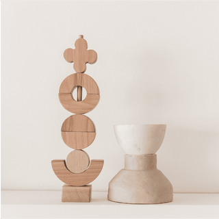 Handmade Wooden Stacking Toy on Design Life Kids
