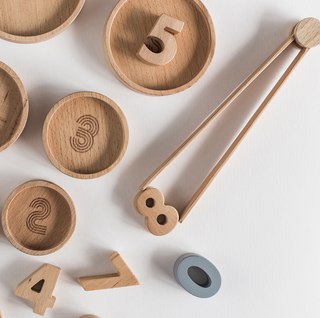 Handmade Wooden Tweezers on Design Life Kids