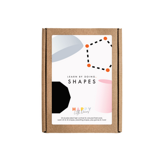 Happy Little Doers-Shapes Flash Card Set on Design Life Kids
