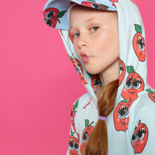 HUGO LOVES TIKI-Apples Hooded Jumpsuit on Design Life Kids