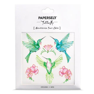 PAPERSELF-Hummingbird Tattoo on Design Life Kids