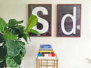 YOUR TYPE-Modern Letter Print on Design Life Kids