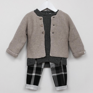 Diapers & Milk-Black Stripe Pullover on Design Life Kids